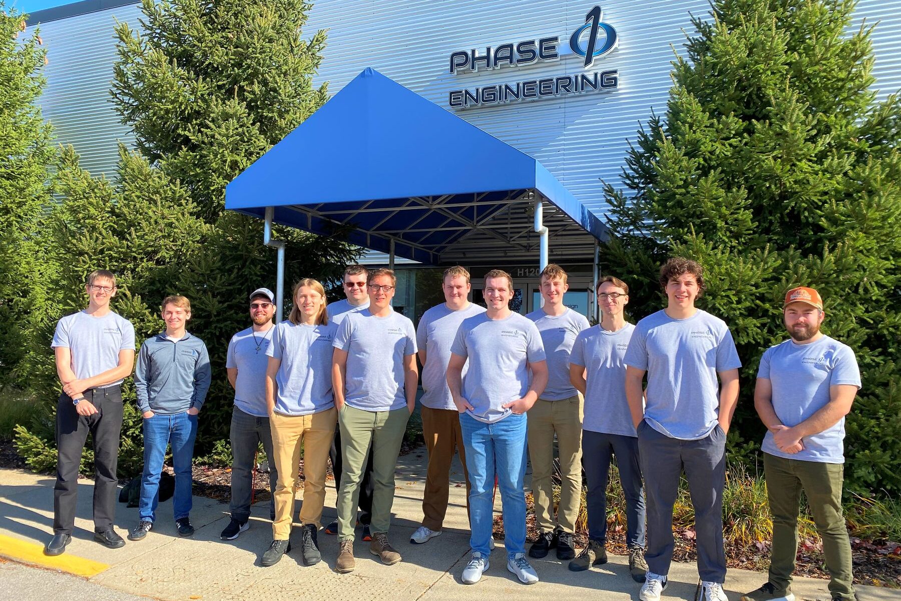 Phase 1 Engineering Exterior Team Photo 2025